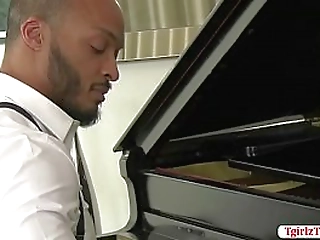 busty ts lena visits a guy to gets anal