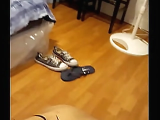 huge, masculine, shemale unloads thick cum