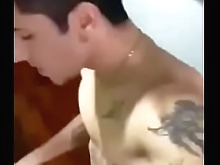 chocolate babe getting fucked by a shemale