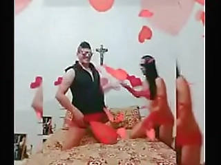 big dick shemale morena del sol jerks off