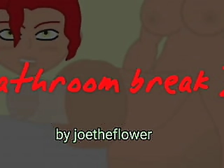 bathroom break 2 - futa x futa