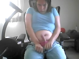 ashley cooper fingers her butthole