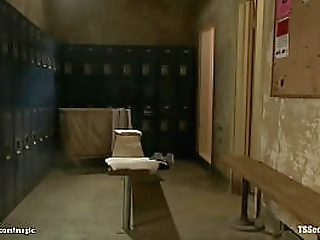 big cock boxer anal fucked by shemale