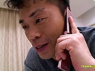 trannies r us - rough ass fuck for asian shemale