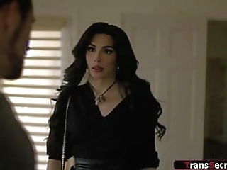 shemale ariel demure is barebacked by ex