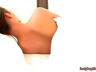 good morning bareback anal fucked ladyboy benz