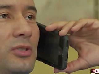 busty trans sofia sanders barebacks guy