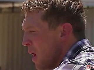 busty tgirl kayleigh coxx is barebacked