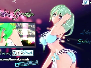 eula and futa jean fuck and do foot play - genshin impact hentai.