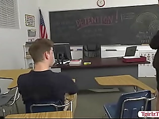 horny guy loves sucking ts ariels shecock