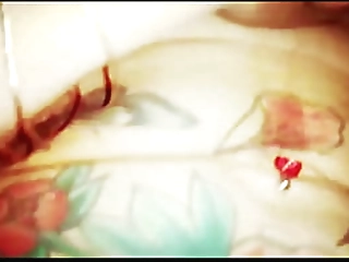 tattooed shemale getting stufffed by a male cock