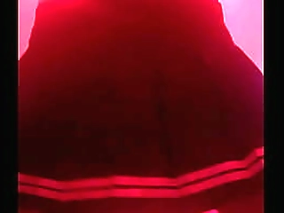 femboy plays with himself