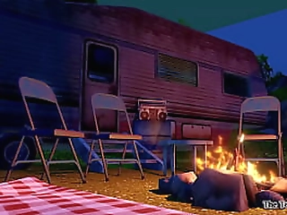 ttf - campfire memories : rebel and vicky alternate clothing