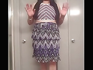 trendy trans girl outfit video