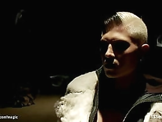 huge cock tattooed shemale fucking men