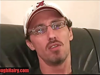 nerdy white trash jackoff- roughhairy.com